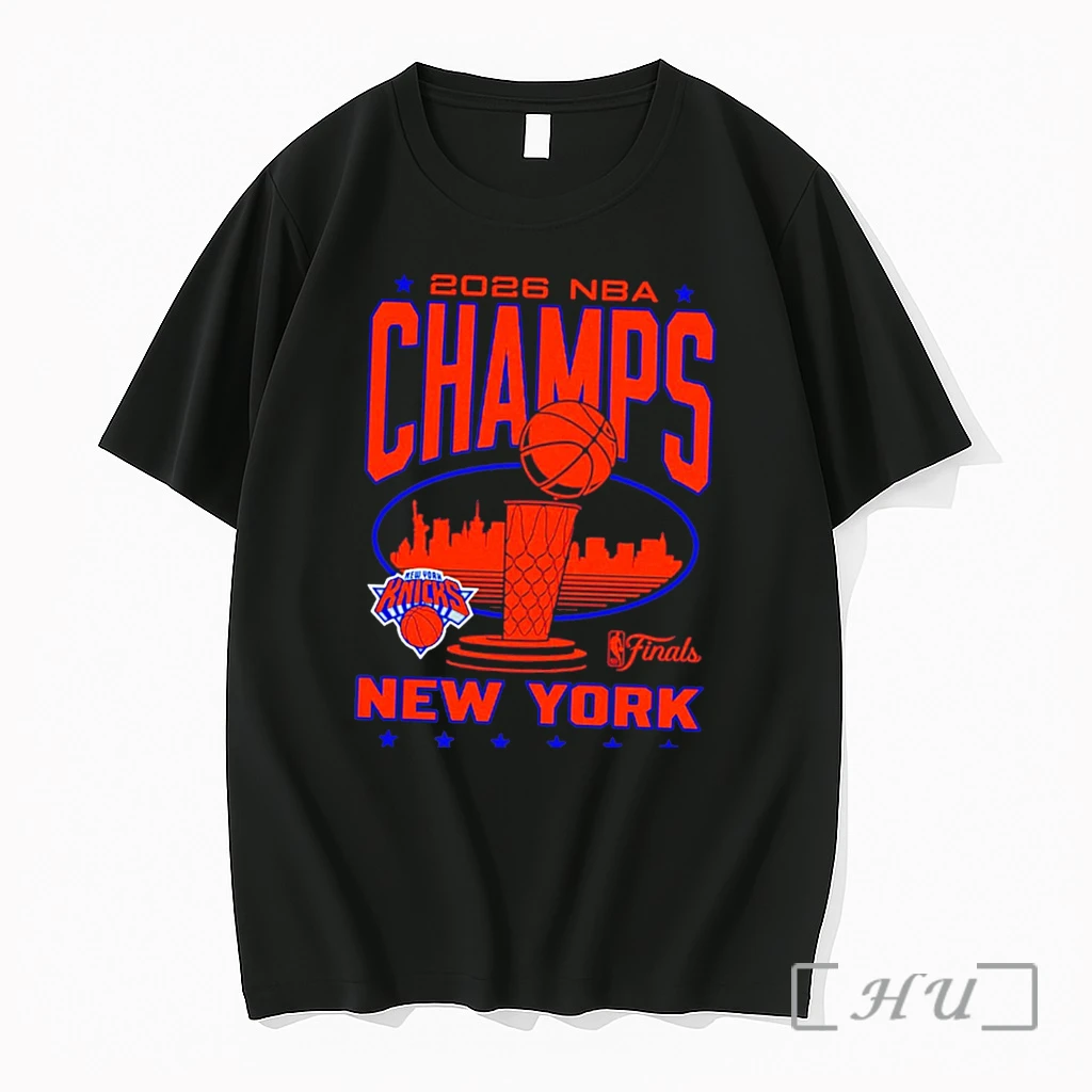 Officials New York Knicks Nba Finals Champions 2026 Trophy Skyline Tee Premium T Shirts Sweater Hoodie