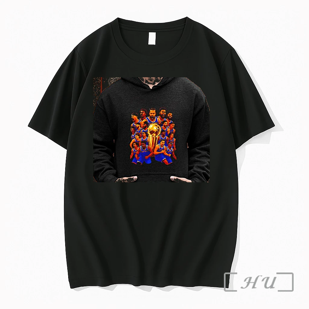 Officials New York Knicks Roster Larry Obrien Trophy Champions Basketball Team Nba Premium T Shirts Sweater Hoodie