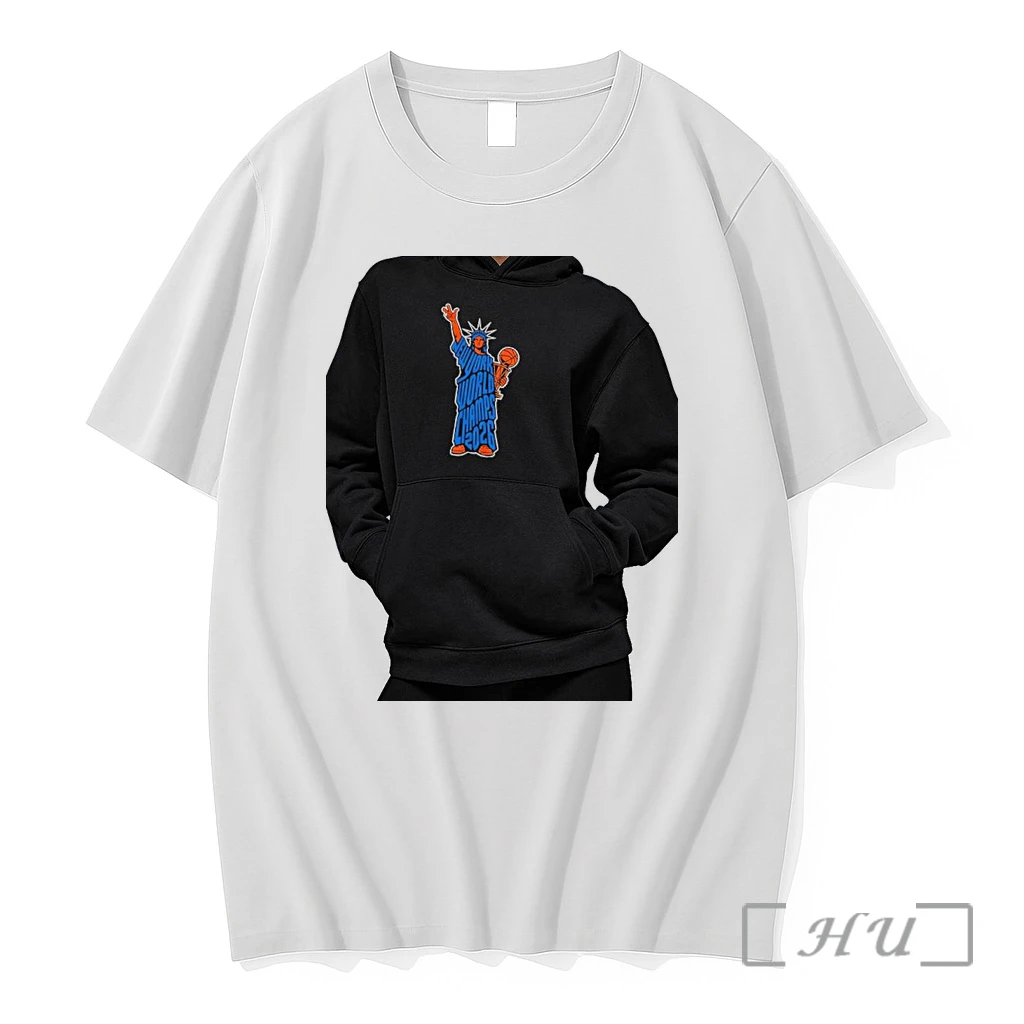 Officials New York Knicks Statue Of Liberty 2026 Trophy Premium T Shirts Sweater Hoodie