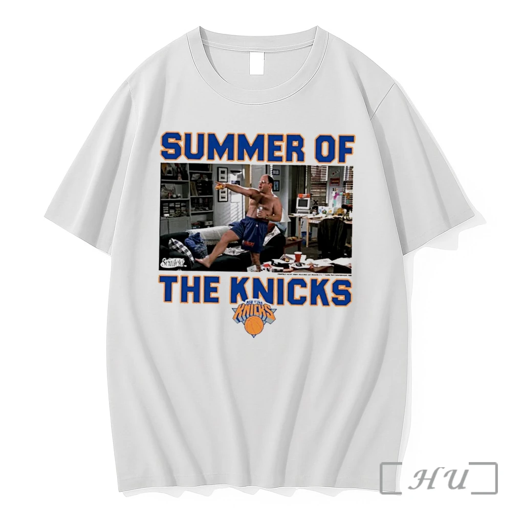Officials New York Knicks X Seinfeld Summer Of The Knicks Tee Premium T Shirts Sweater Hoodie
