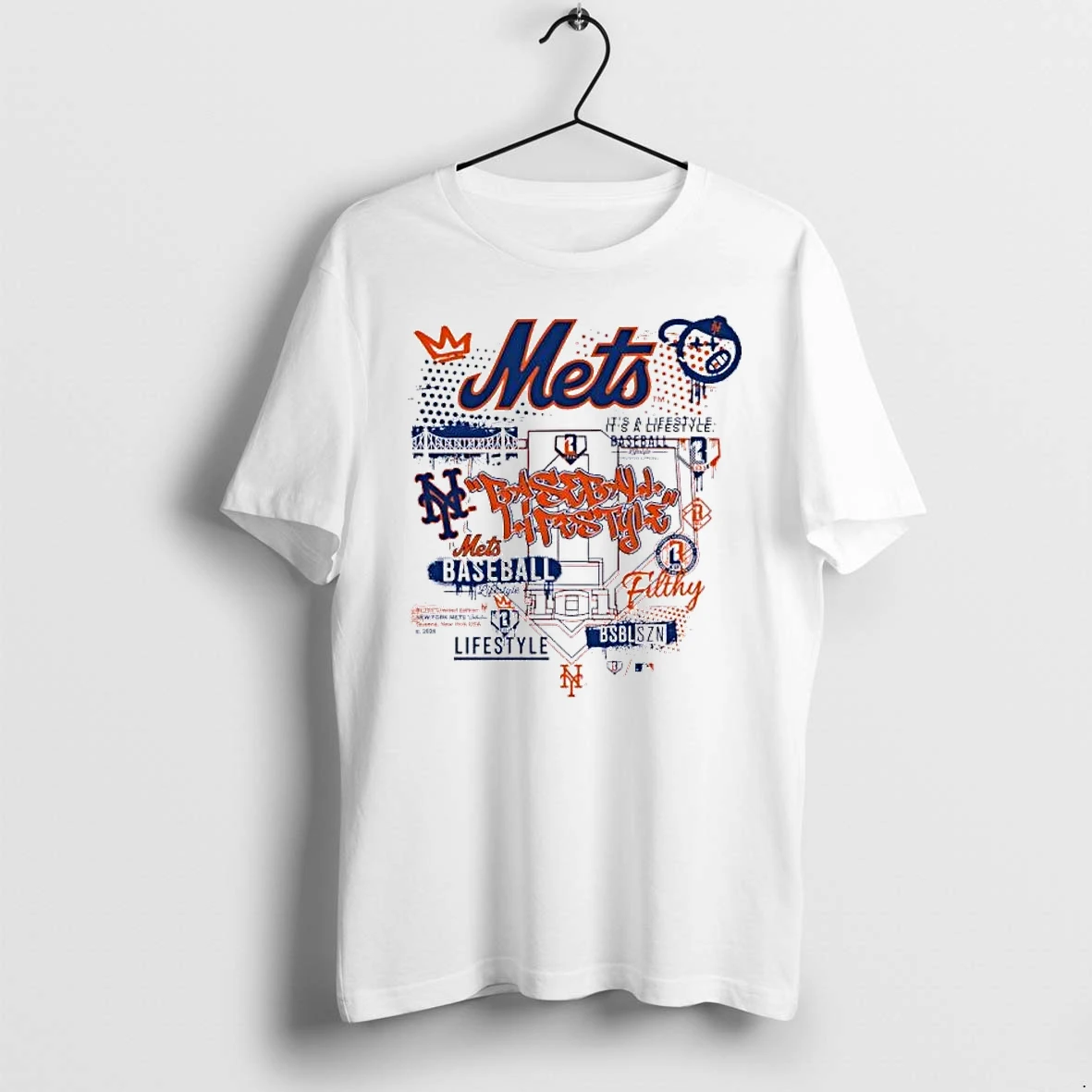 Officials New York Mets Baseball Lifestyle 101 Collage Premium T Shirt Sweatshirt Hoodie