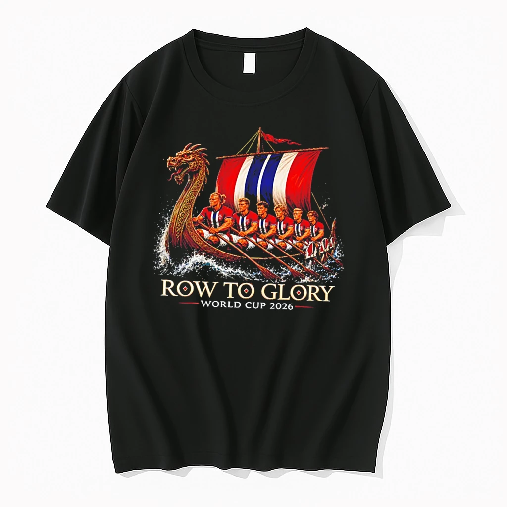 Officials Norway National Football Team Row To Glory World Cup 2026 Tee Premium T Shirt Sweatshirt Hoodie