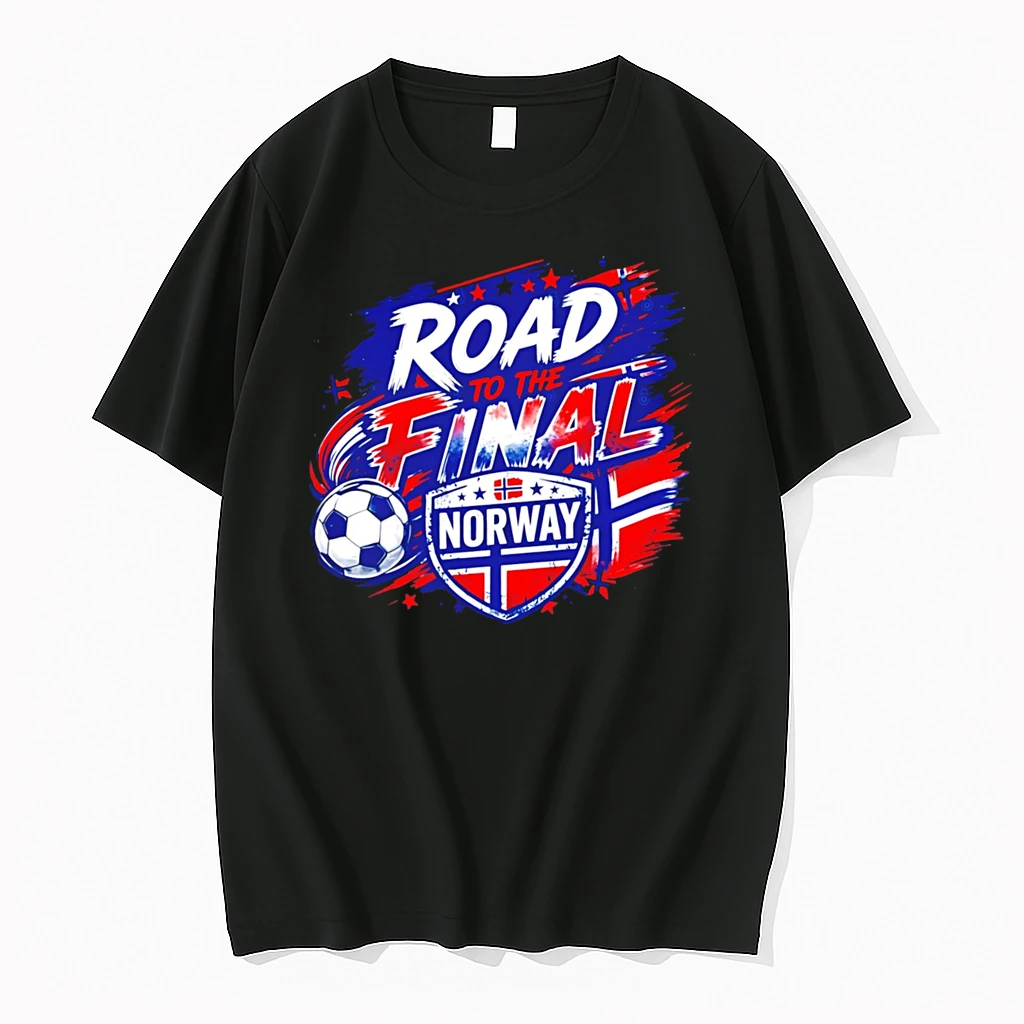 Officials Norway Road To The Final Soccer Crest Football Tee Premium T Shirt Sweatshirt Hoodie