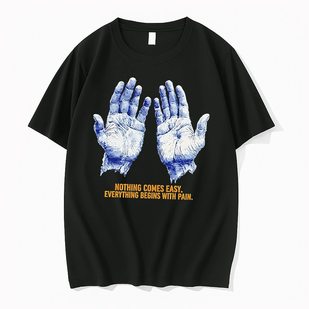 Officials Nothing Comes Easy Everything Begins With Pain Tee Premium T Shirt Sweatshirt Hoodie