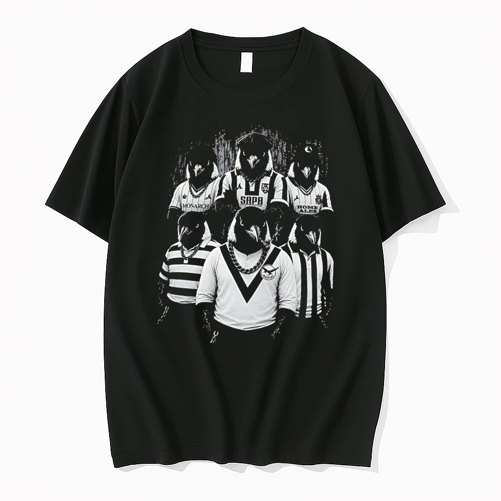 Officials Notts County Gangster Magpies Football Mascot Smoking Tee Premium T Shirt Sweatshirt Hoodie