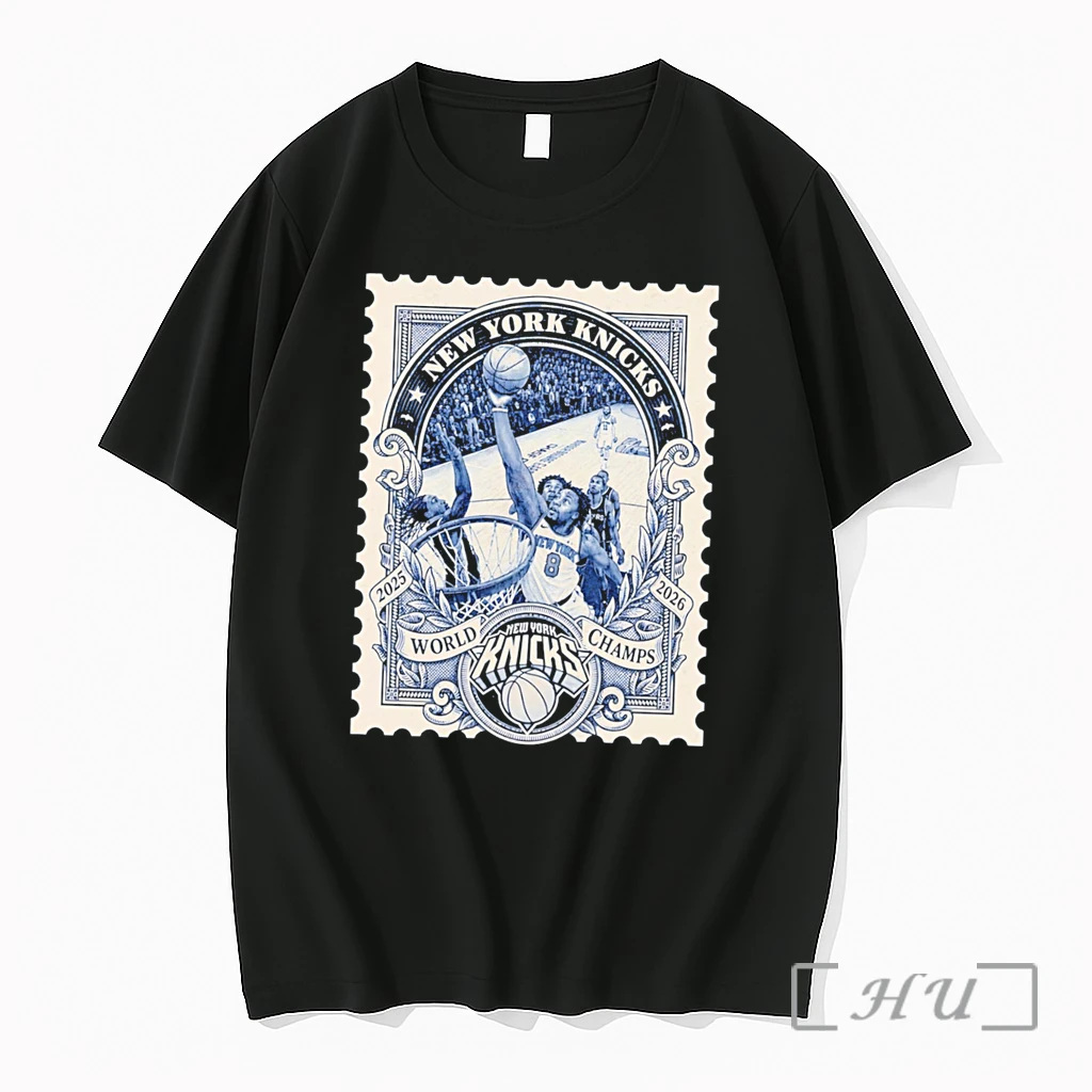 Officials Og Anunoby New York Knicks World Champs 2026 Stamps Tee Premium T Shirts Sweater Hoodie