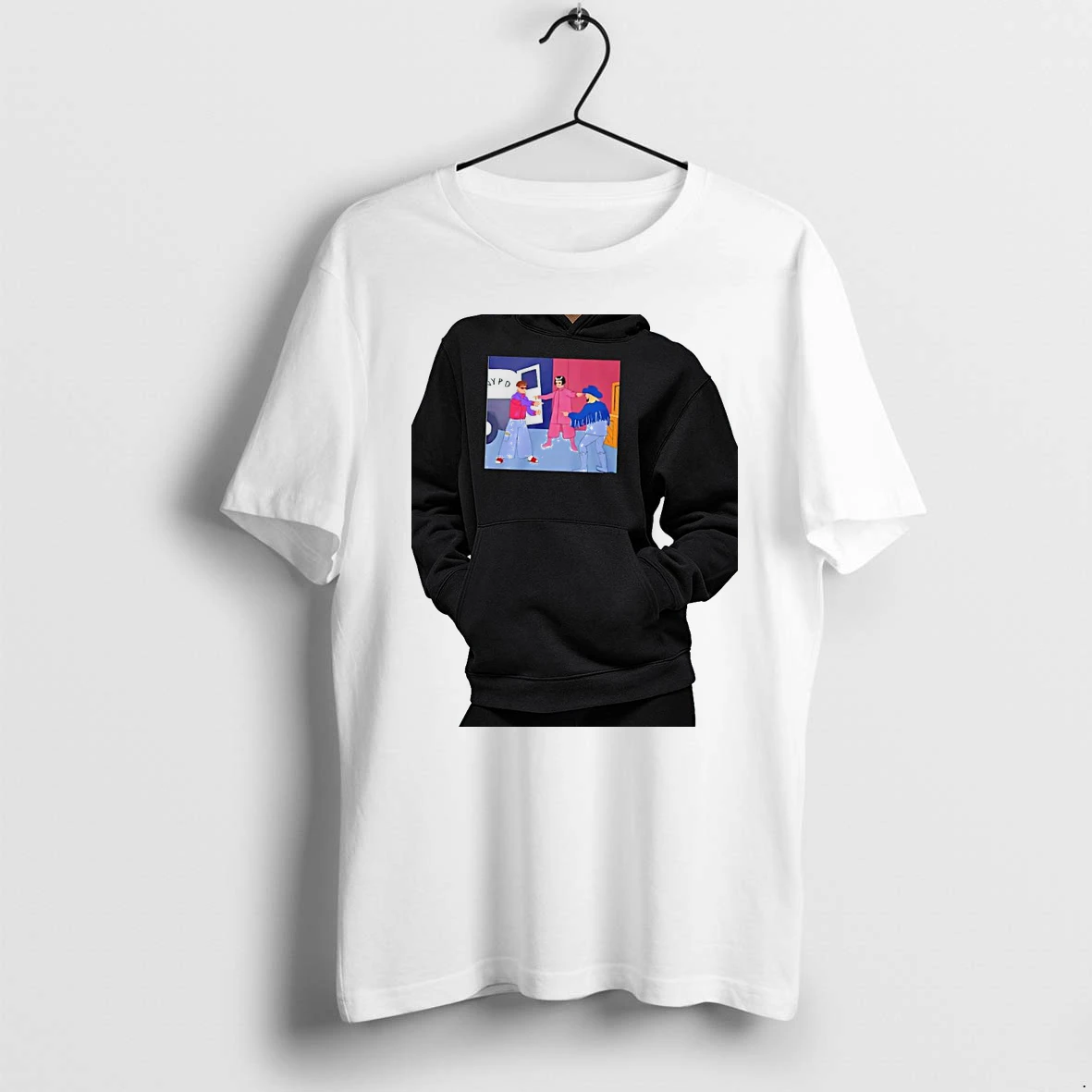 Officials Oliver Tree Three Versions Of Him Spiderman Pointing Meme Premium T Shirt Sweatshirt Hoodie