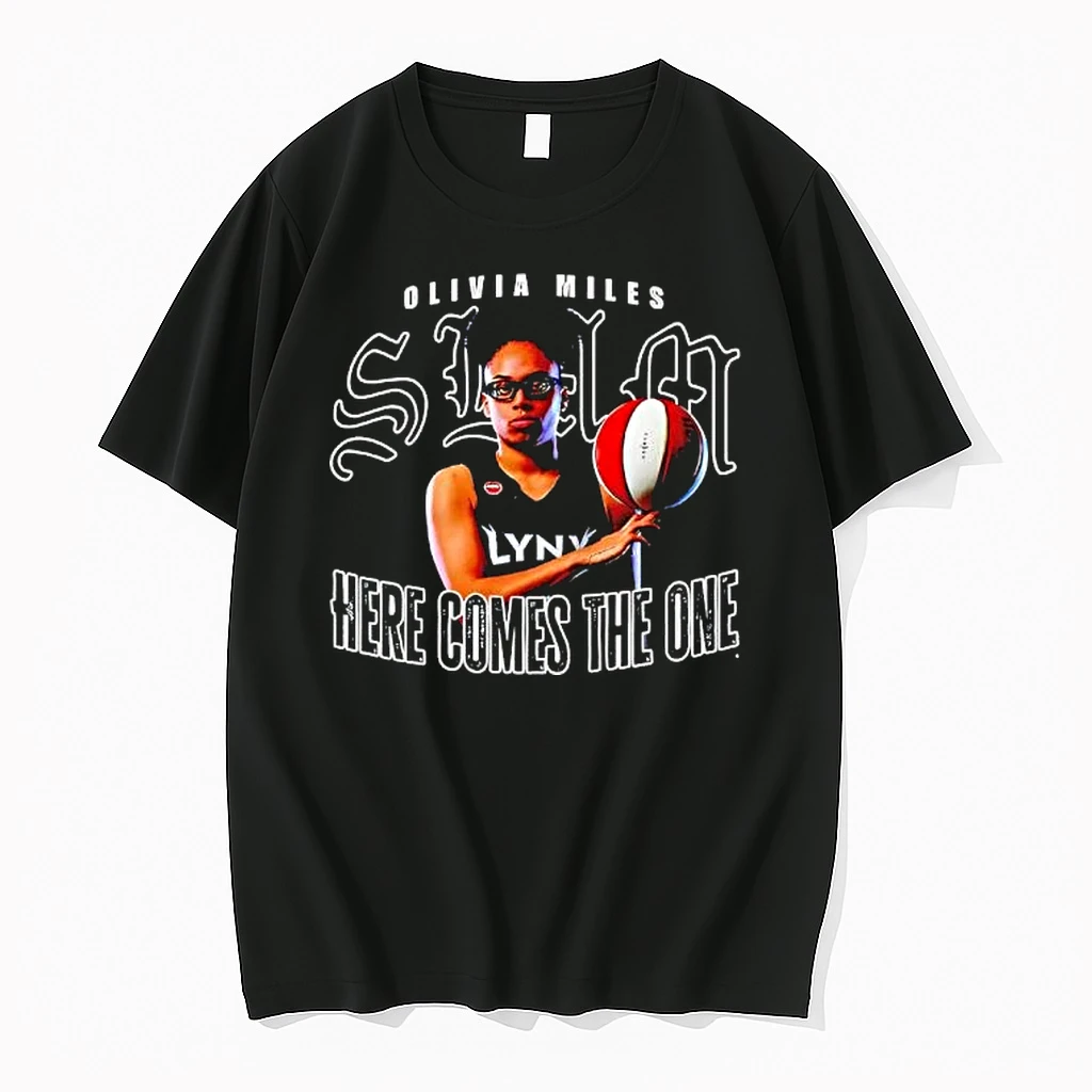 Officials Olivia Miles Lynx Here Comes The One Wnba Premium T Shirt Sweatshirt Hoodie
