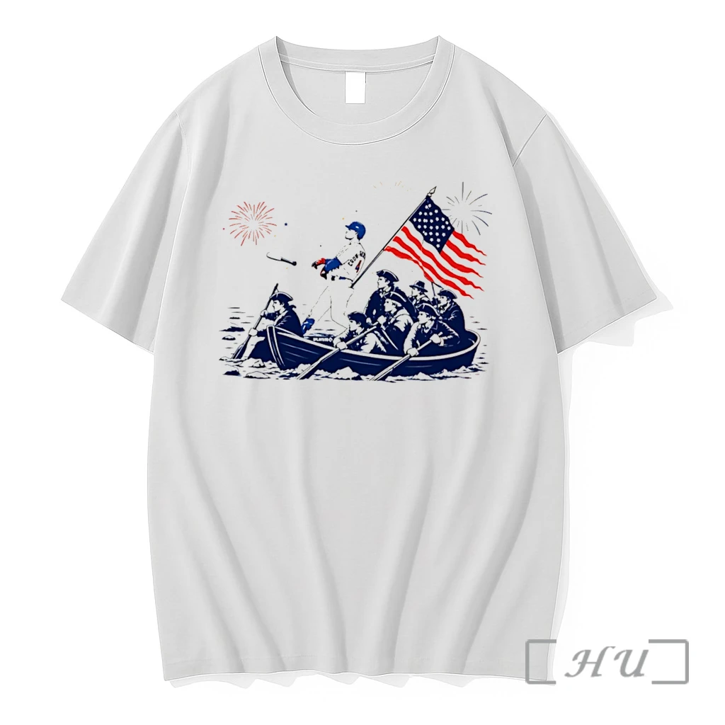 Officials Pca Crossing The Delaware Chicago Cubs Tee Premium T Shirts Sweater Hoodie