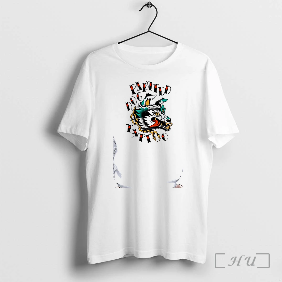 Officials Painted Dog Tattoo Premium T Shirts Sweater Hoodie