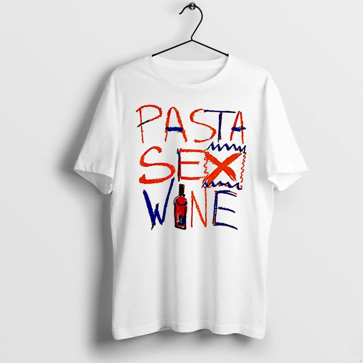 Officials Pasta Sex Wine Signature Tee Premium T Shirt Sweatshirt Hoodie