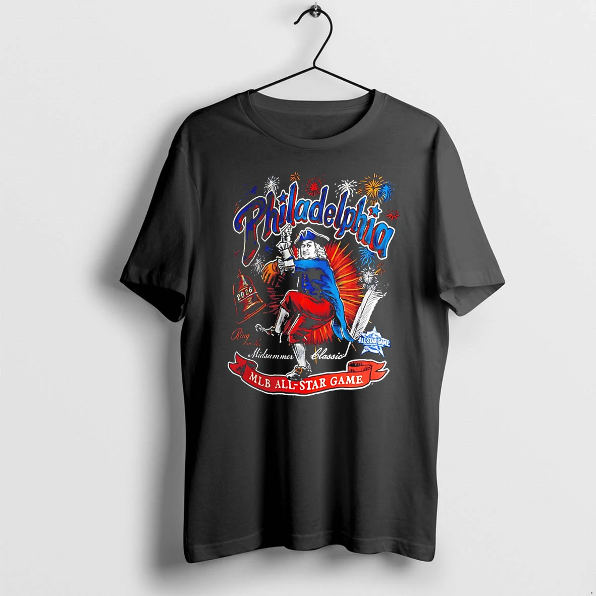 Officials Philadelphia 2026 Mlb All Star Game Ring In The Midsummer Classic Tee Premium T Shirt Sweatshirt Hoodie