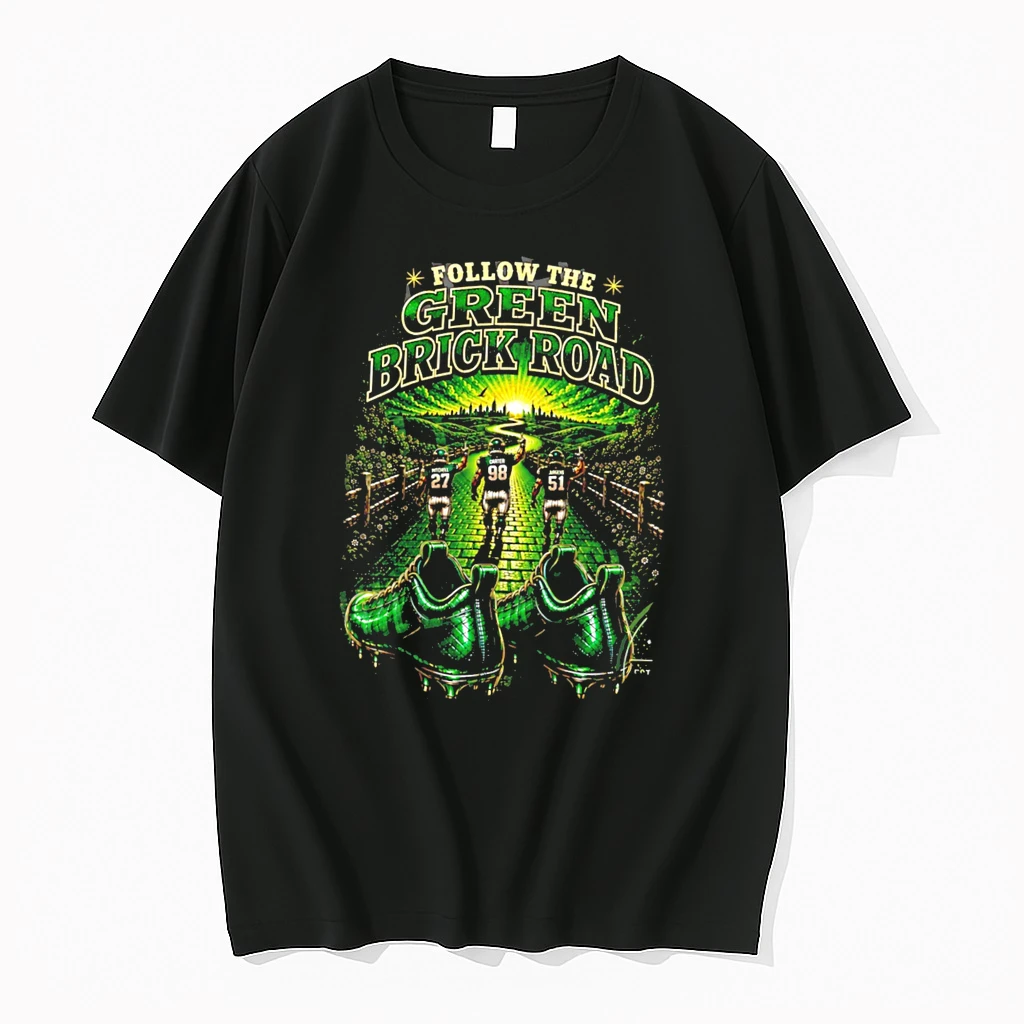 Officials Philadelphia Eagles Follow The Green Brick Road Tee Premium T Shirt Sweatshirt Hoodie