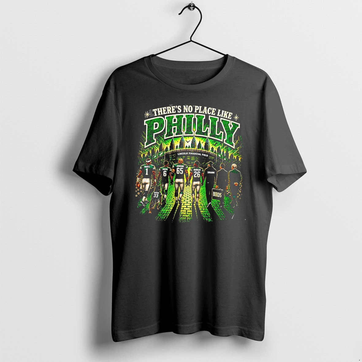 Officials Philadelphia Eagles Theres No Place Like Philly Tee Premium T Shirt Sweatshirt Hoodie