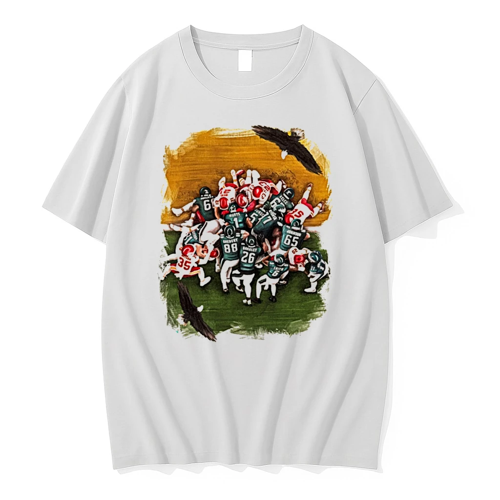 Officials Philadelphia Eagles Tush Push Jalen Hurts Saquon Barkley Jason Kelce Signature Tee Premium T Shirt Sweatshirt Hoodie