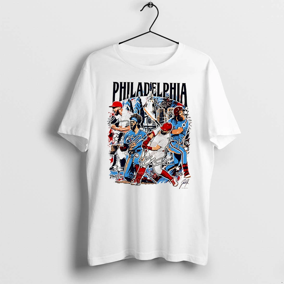 Officials Philadelphia Phillies 2026 Mlb Players All Star Collaboration Tee Premium T Shirt Sweatshirt Hoodie