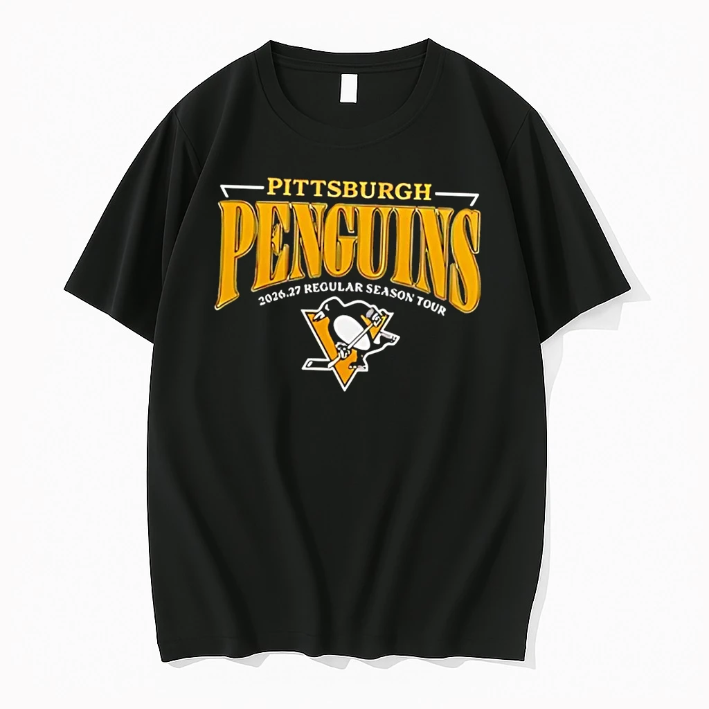 Officials Pittsburgh Penguins 2026 27 Regular Season Tour Black Premium T Shirt Sweatshirt Hoodie