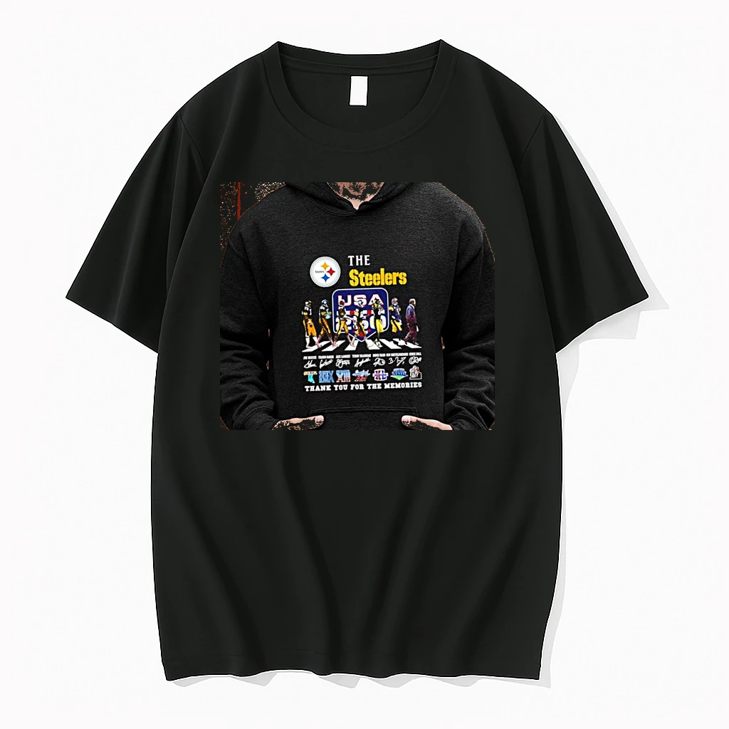 Officials Pittsburgh Steelers 250th Anniversary Thank You For The Memories Player Cross The Road Premium T Shirt Sweatshirt Hoodie