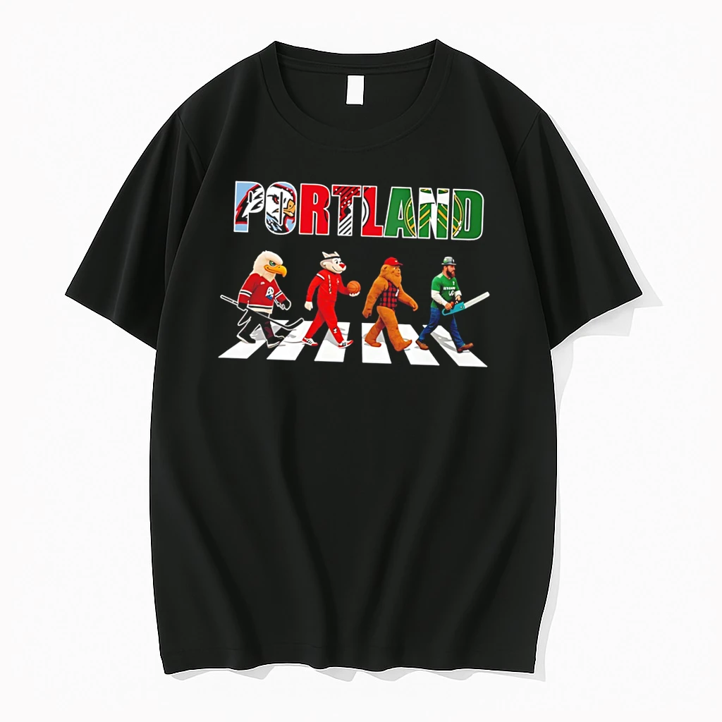 Officials Portland Sports Mascot Abbey Road Tee Premium T Shirt Sweatshirt Hoodie
