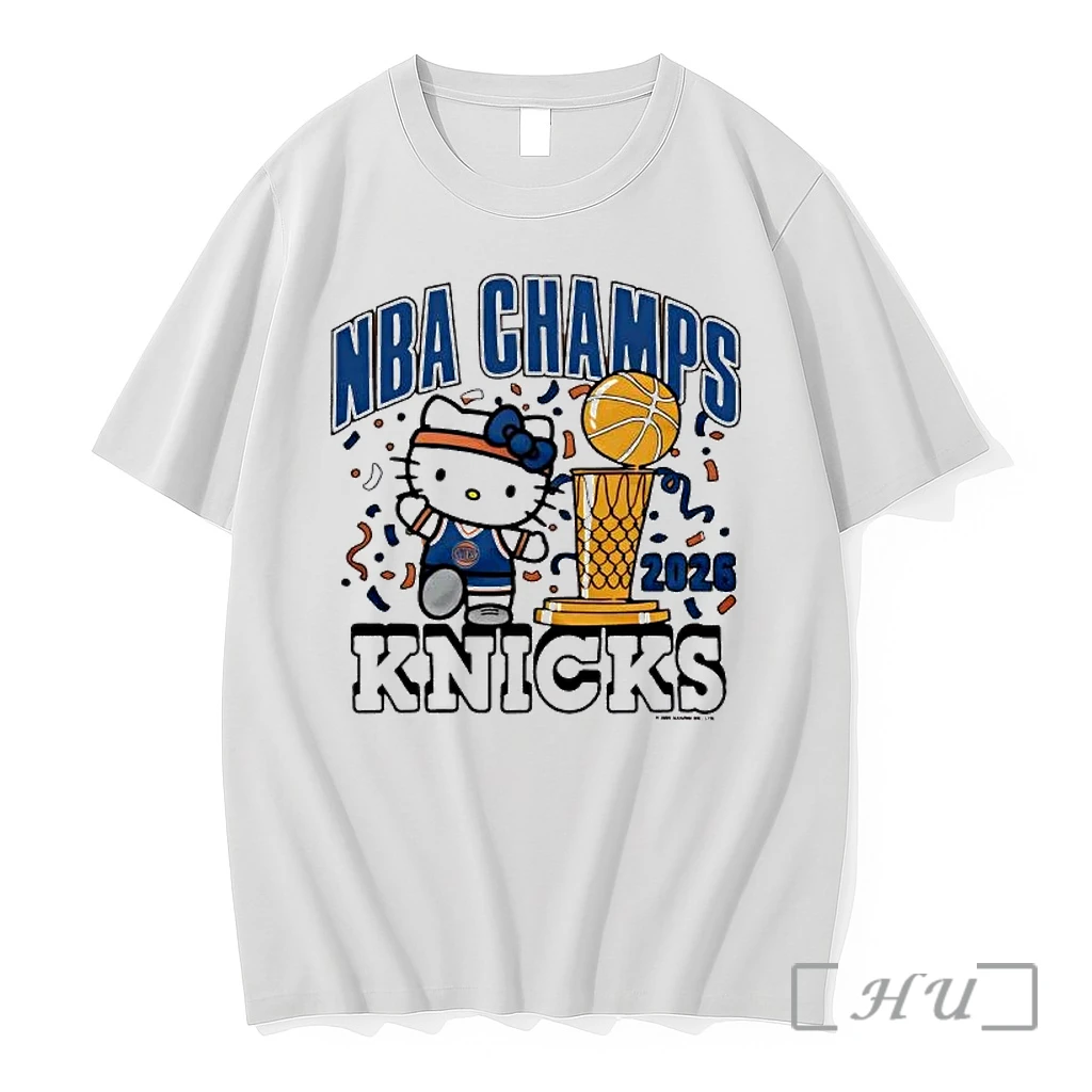 Officials Premium Hello Kitty X New York Knicks Nba Champs 2026 Premium T Shirts Sweater Hoodie