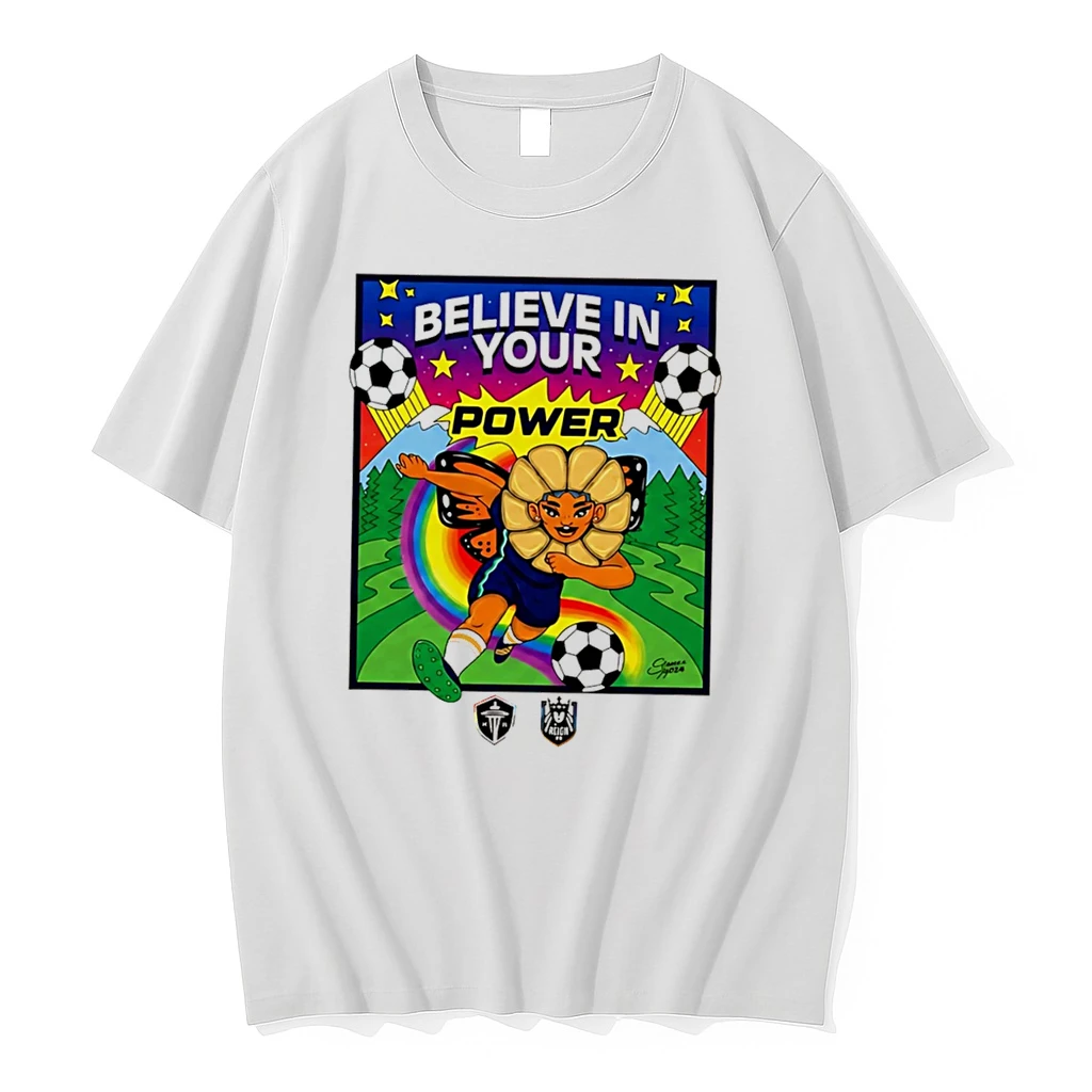 Officials Pride Believe In Your Power Soccer Tee Premium T Shirt Sweatshirt Hoodie
