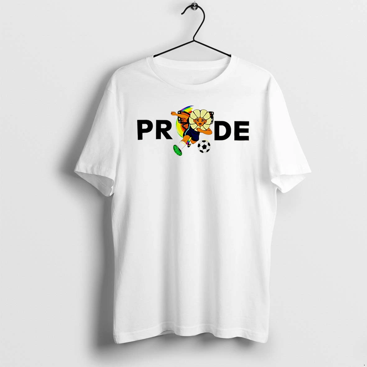 Officials Pride Believe In Your Power Soccer Player Tee Premium T Shirt Sweatshirt Hoodie