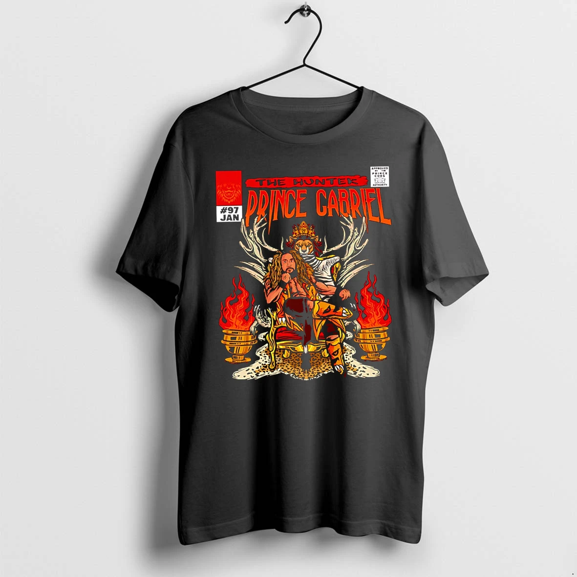Officials Prince Gabriel The Hunter Comic Cover Premium T Shirt Sweatshirt Hoodie