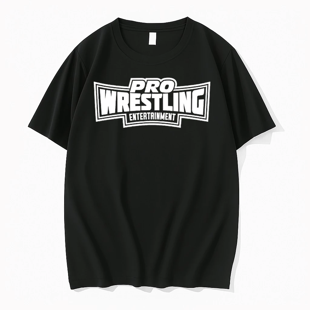 Officials Pro Wrestling Entertainment Logo Text Fan Premium T Shirt Sweatshirt Hoodie