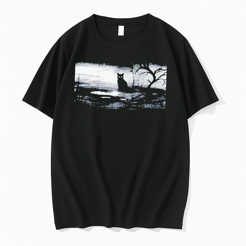 Officials Purrzum Black Cat Parody Burzum Tee Premium T Shirt Sweatshirt Hoodie