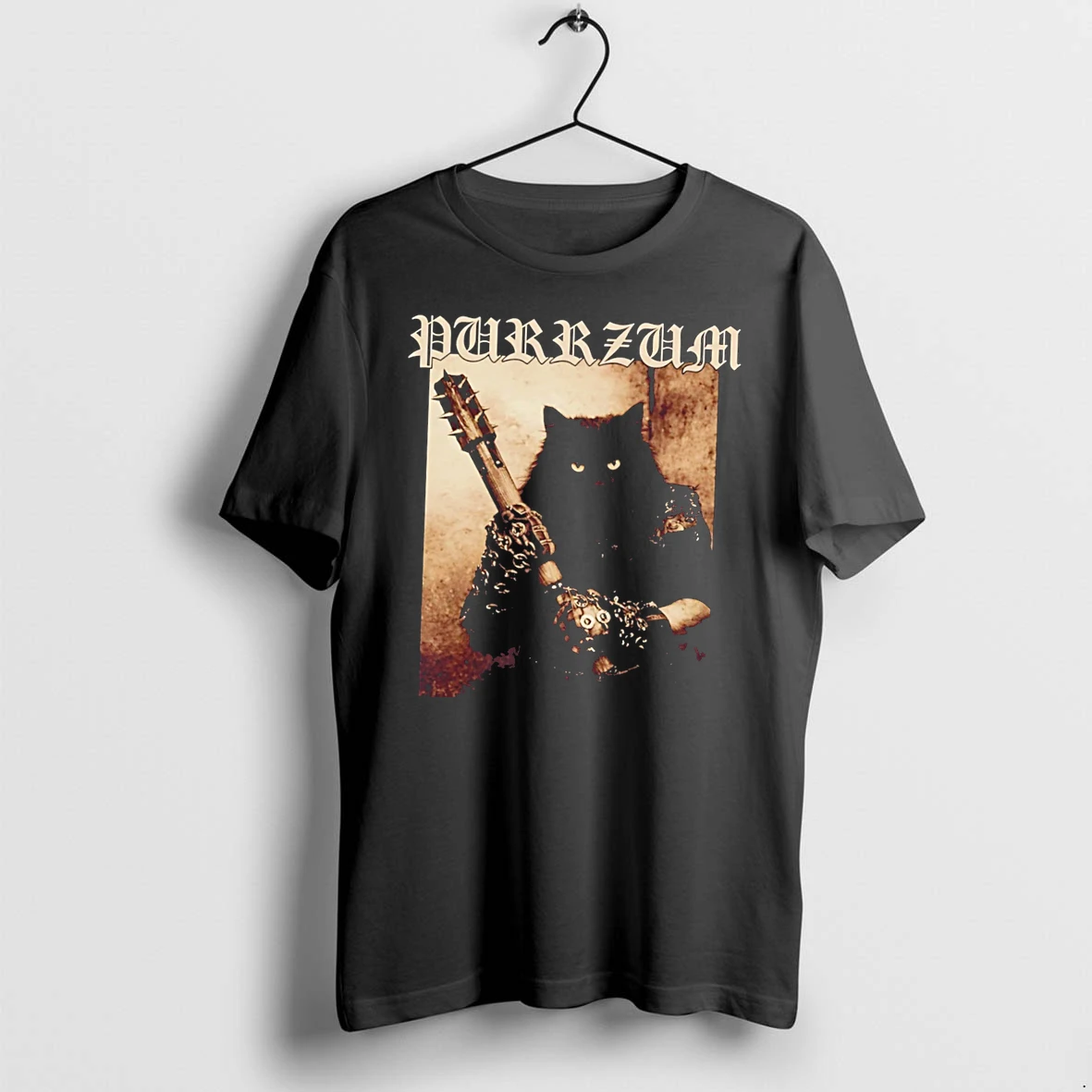 Officials Purrzum Black Cat Warrior Bootleg Tee Premium T Shirt Sweatshirt Hoodie