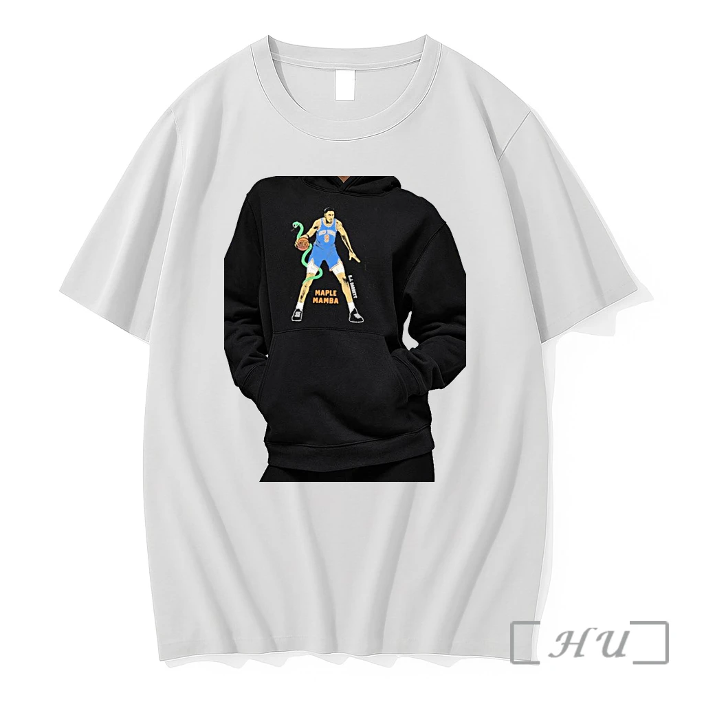 Officials R J Barrett New York Knicks Maple Mamba Premium T Shirts Sweater Hoodie