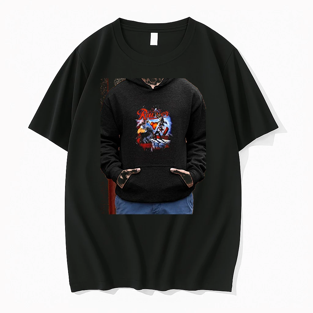 Officials Rainier Beer Viking With Eagle On Rock Logo Text Branding Pacific Northwest Premium T Shirt Sweatshirt Hoodie