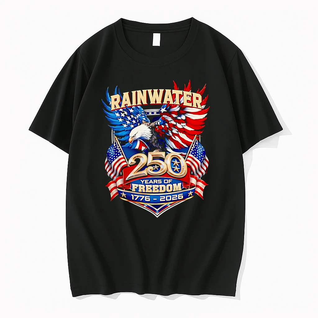 Officials Rainwater 250 Years Of Freedom 1776 2026 American Eagle Premium T Shirt Sweatshirt Hoodie