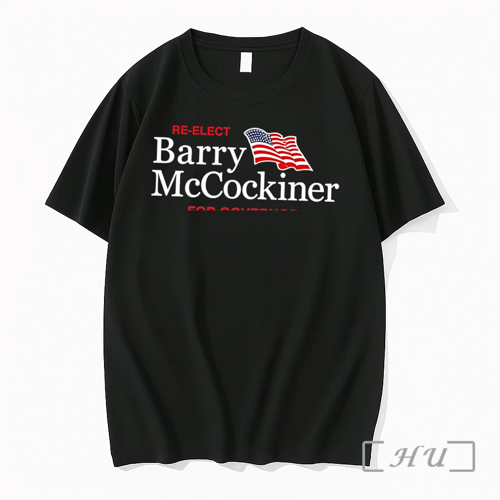 Officials Re Elect Barry Mccockiner For Governor Tee Premium T Shirts Sweater Hoodie