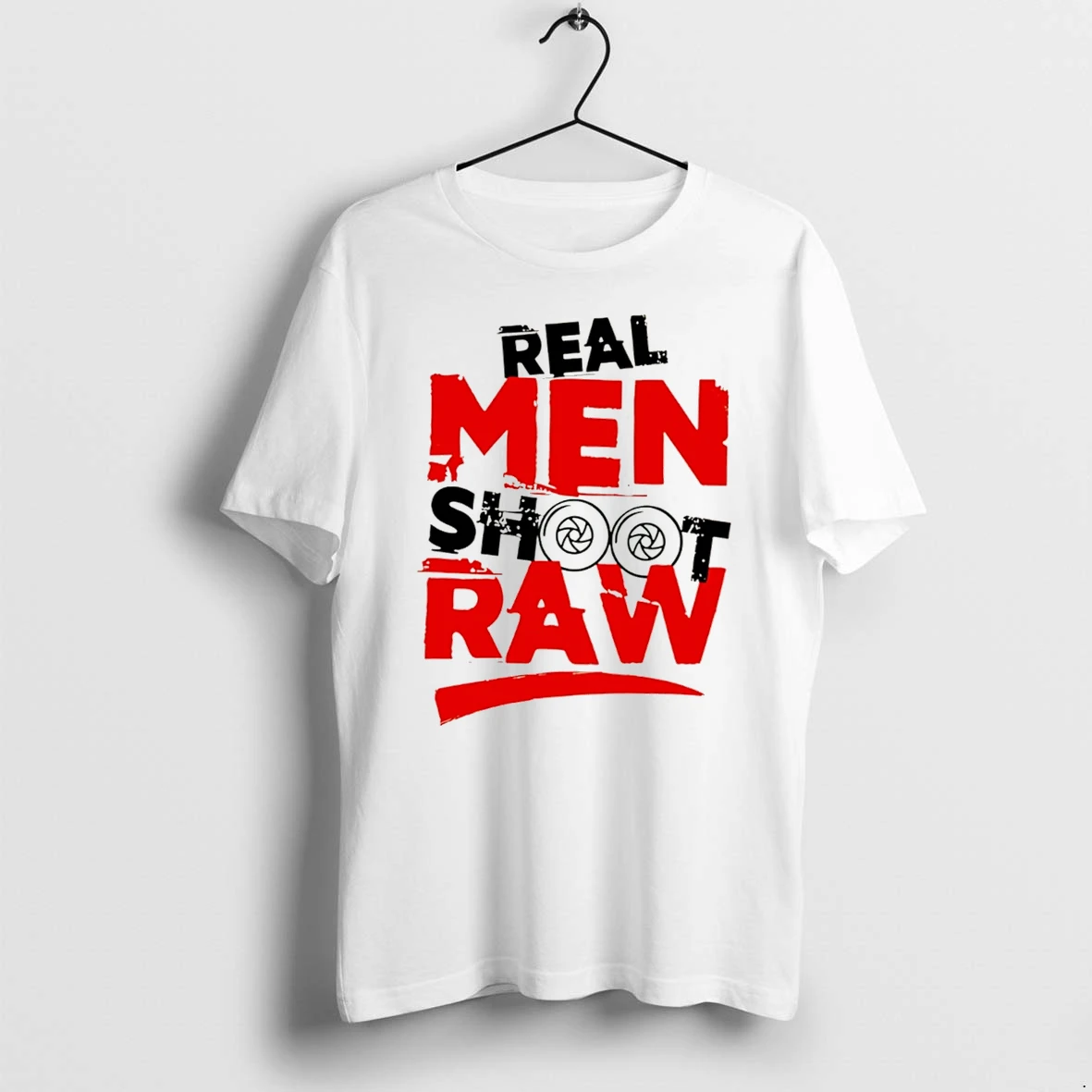 Officials Real Men Shoot Raw Photography Camera Shutter Aperture Tee Premium T Shirt Sweatshirt Hoodie