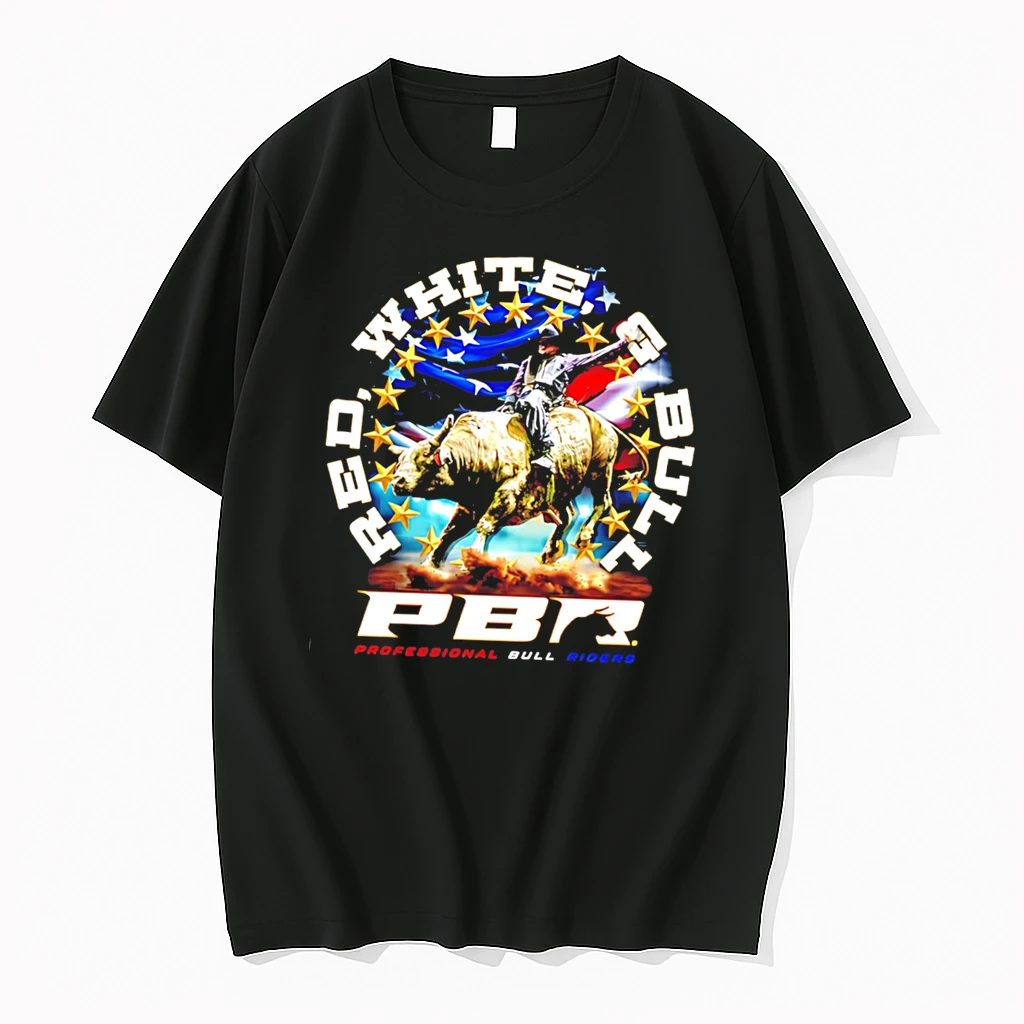 Officials Red White Bull Pbr Professional Bull Riders Tee Premium T Shirt Sweatshirt Hoodie