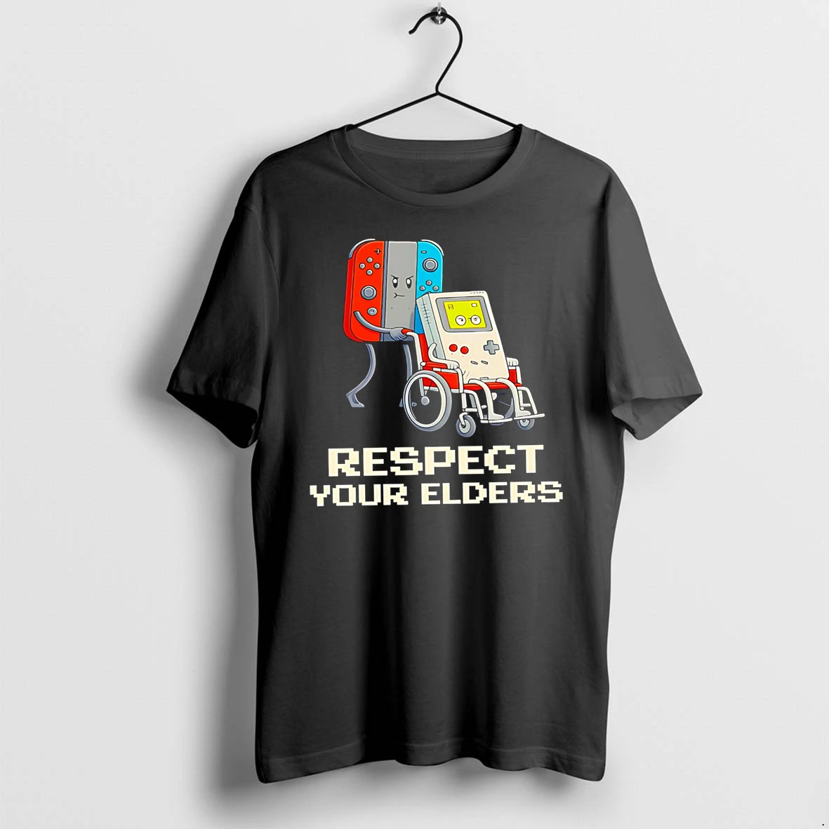 Officials Respect Your Elders Nintendo Switch And Game Boy Premium T Shirt Sweatshirt Hoodie