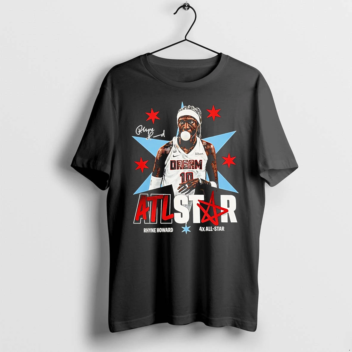Officials Rhyne Howard Dream 10 Albert Atl Star Rhyne Howard 4x All Star Premium T Shirt Sweatshirt Hoodie