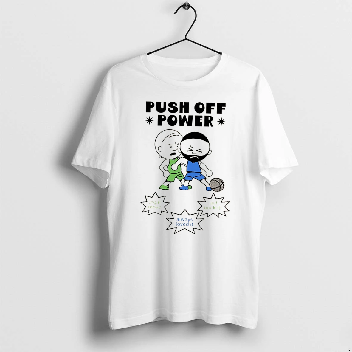 Officials Rights To Ricky Push Off Power Cream Tee Premium T Shirt Sweatshirt Hoodie