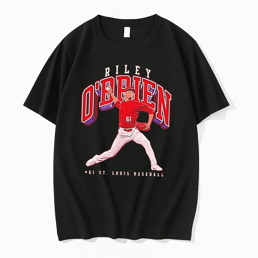Officials Riley Obrien St Louis Cardinals Collegiate Tee Premium T Shirt Sweatshirt Hoodie
