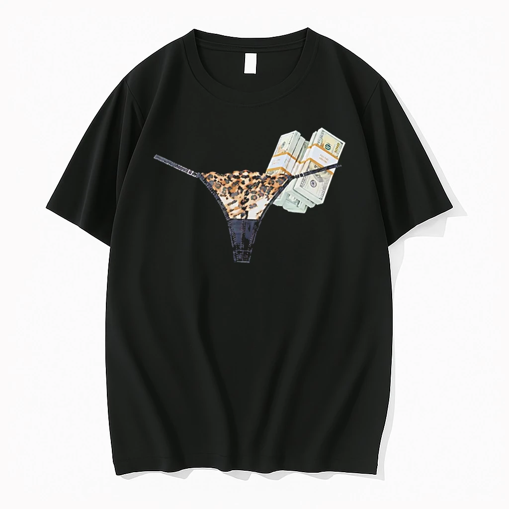Officials Rocky At The Fightland Premiere Awge Money Leopard Thong Tee Premium T Shirt Sweatshirt Hoodie