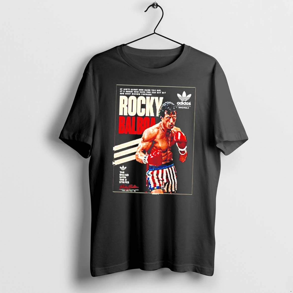 Officials Rocky Balboa It Aint About How Hard You Hit Tee Premium T Shirt Sweatshirt Hoodie