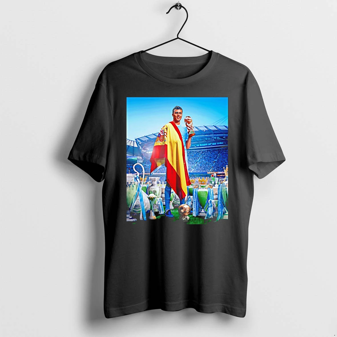 Officials Rodri Manchester City Ballon Dor Premier League Champions Premium T Shirt Sweatshirt Hoodie