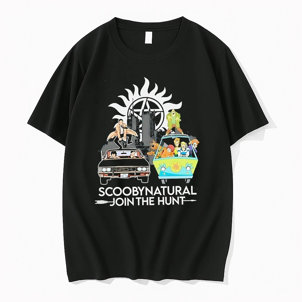 Officials Scoobynatural Join The Hunt Supernatural And Scooby Doo Characters Premium T Shirt Sweatshirt Hoodie