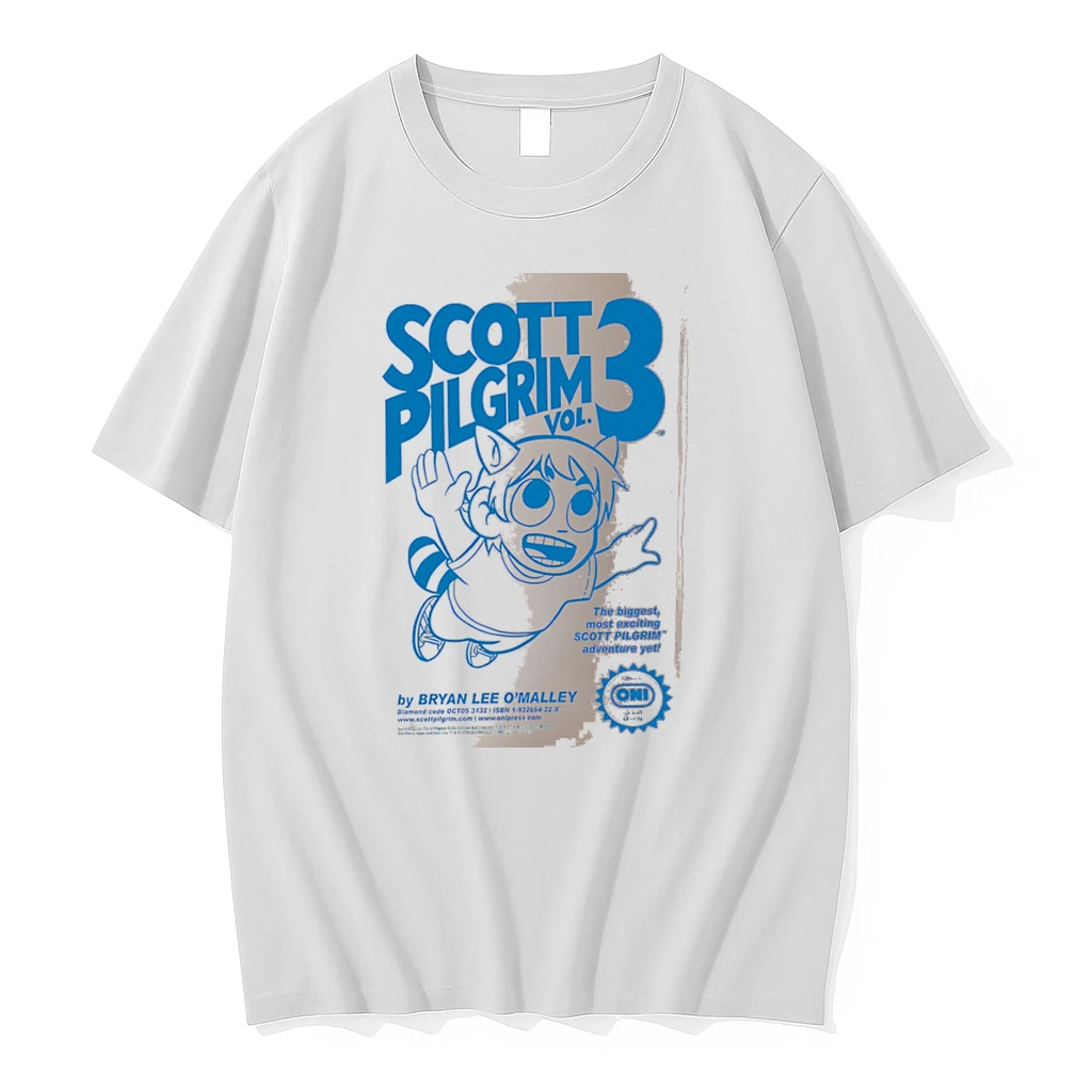 Officials Scott Pilgrim Vol 3 The Biggest Most Exciting Scott Pilgrim Adventure Yet White Premium T Shirt Sweatshirt Hoodie