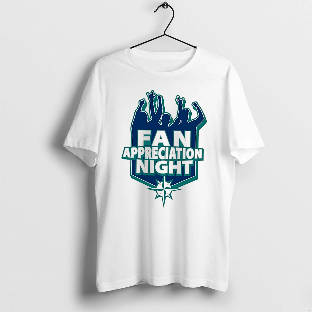 Officials Seattle Mariners Fan Appreciation Night 2026 Logo Tee Premium T Shirt Sweatshirt Hoodie