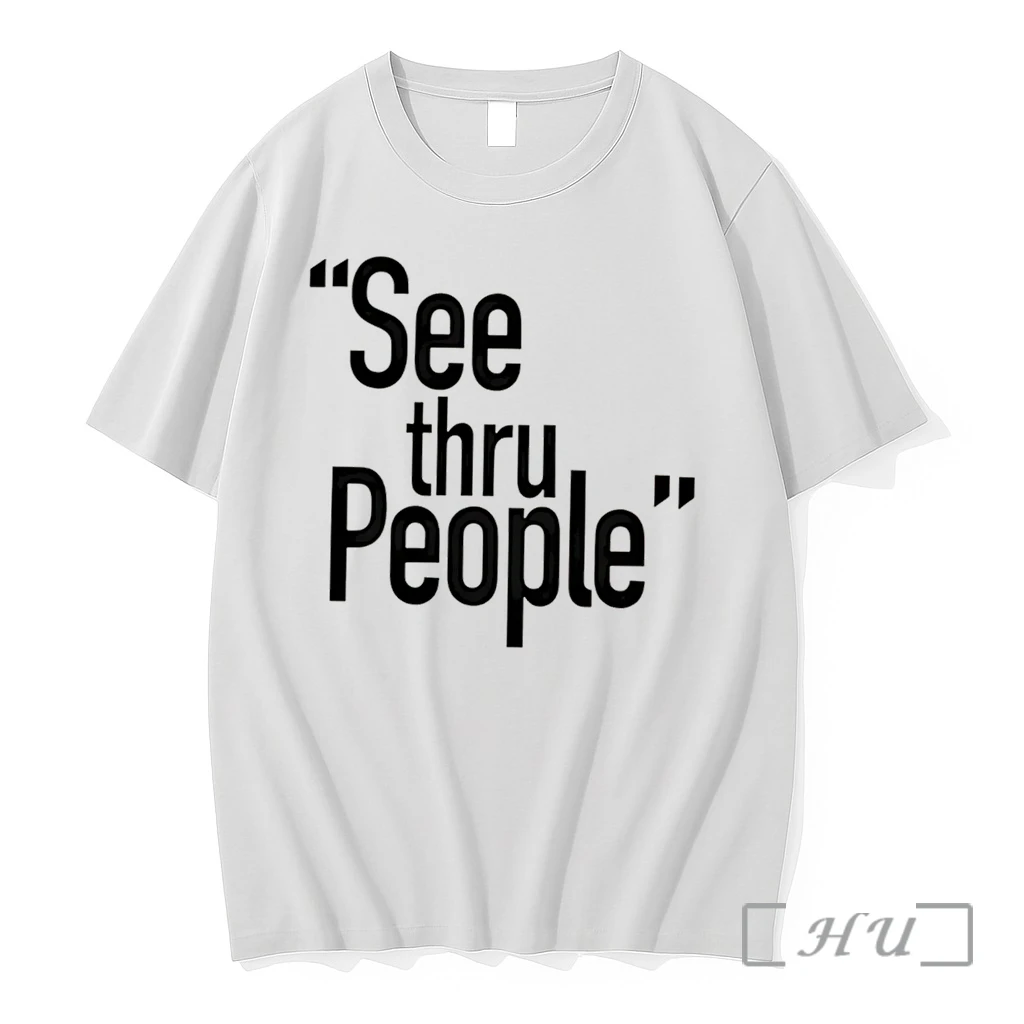Officials See Thru People Tee Premium T Shirts Sweater Hoodie
