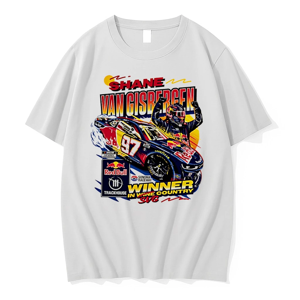 Officials Shane Van Gisbergen Trackhouse Racing Winner In Wine Country 2026 Tee Premium T Shirt Sweatshirt Hoodie