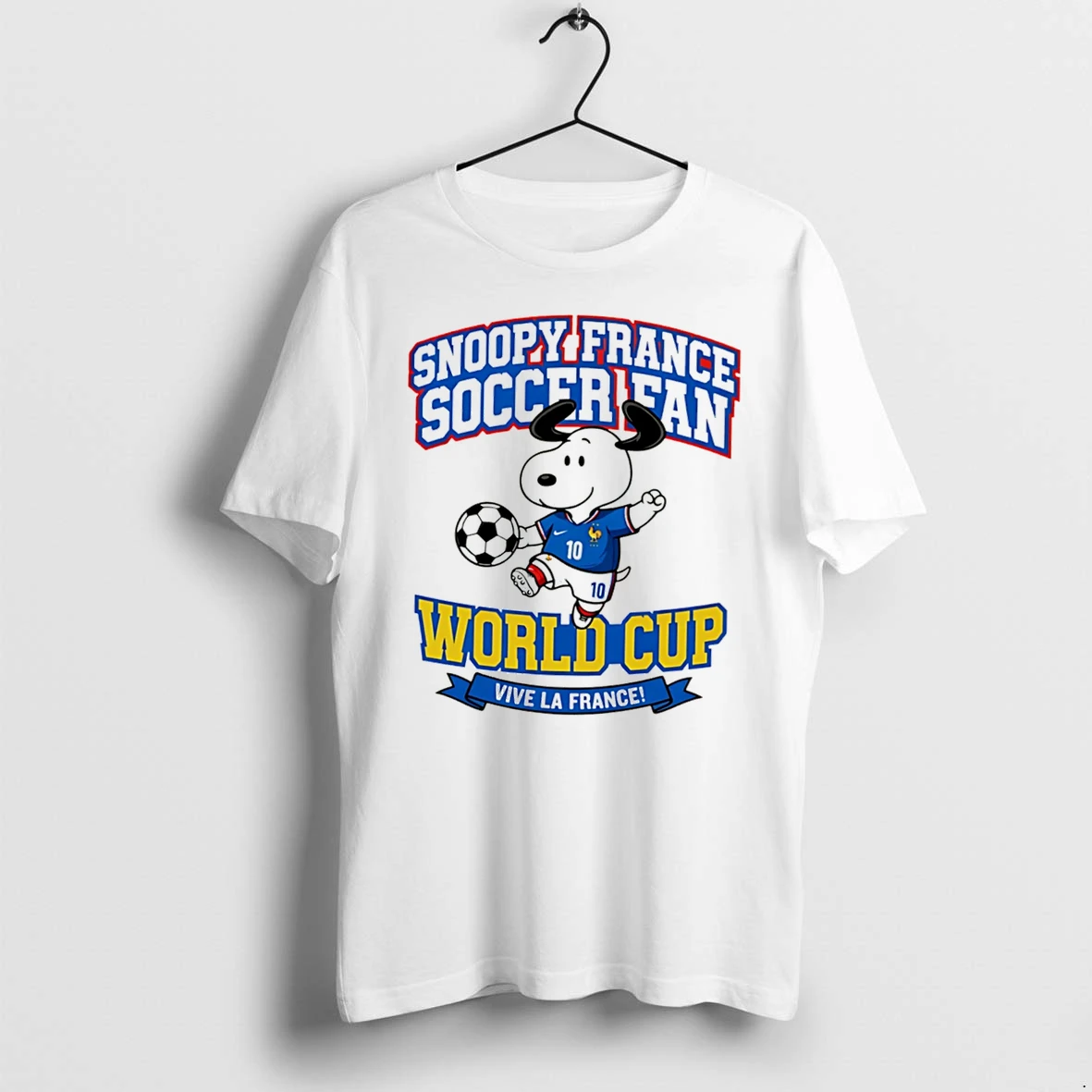 Officials Snoopy France Soccer Fan World Cup Vive La France Tee Premium T Shirt Sweatshirt Hoodie