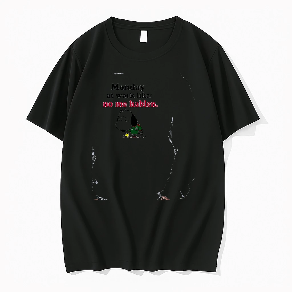 Officials Snoopy Mexico National Football Team Monday At Work Like No Me Hablen Premium T Shirt Sweatshirt Hoodie
